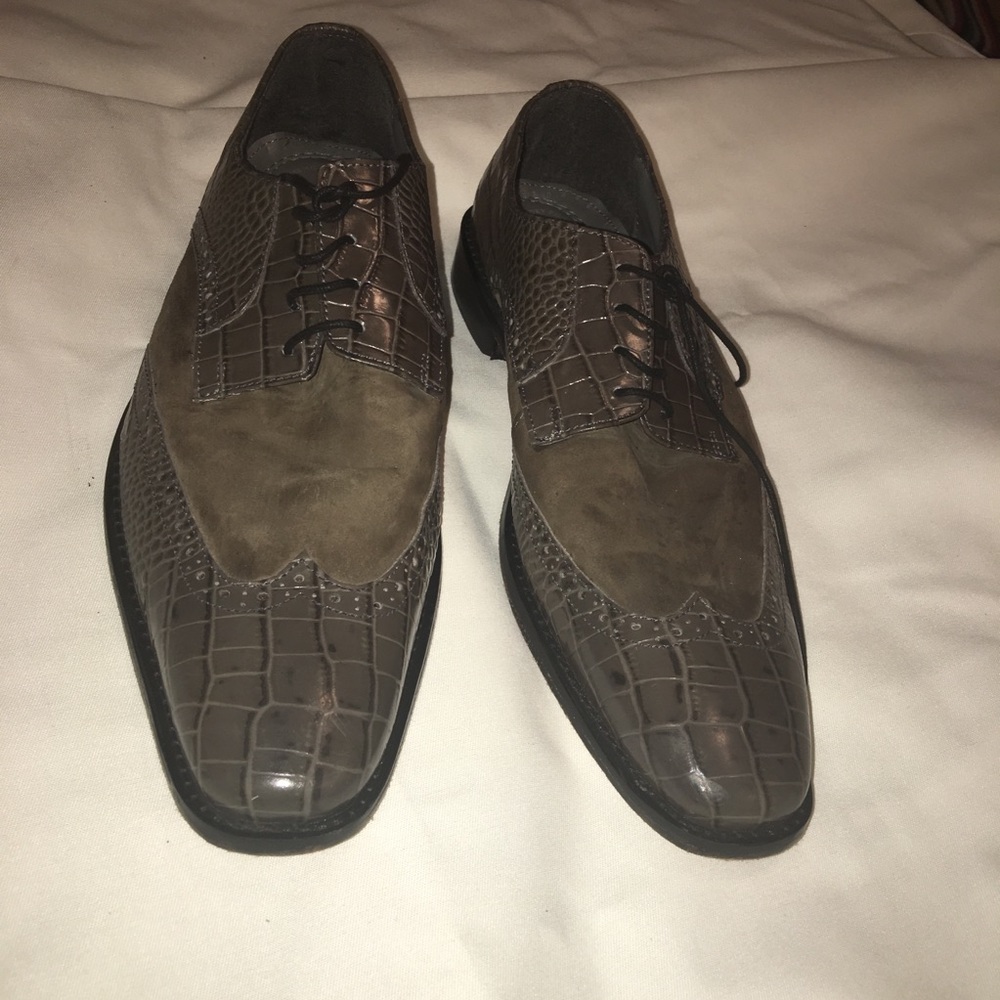 Men’s Stacy Adams Arturo Wingtip Oxford - Picture 2 of 8